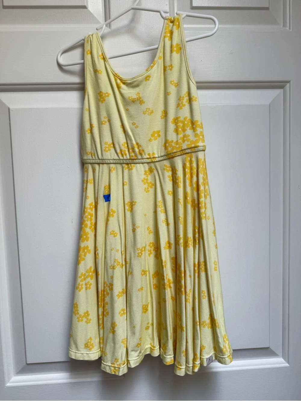 OMI JO 4T Twirl Yellow Floral with Pockets Sleeveless Circle Dress Girls WDW